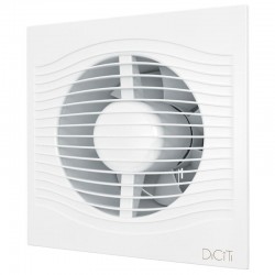 ВЕНТИЛЯТОР 180Х180 d125mm ШАРИКОПОДШИП.ОБР.КЛ. ХРОМ SLIM5C