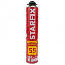 ПЕНА МОНТАЖНАЯ БЫТОВАЯ 750МЛ STARFIX FOAM 55 АРТ 65855