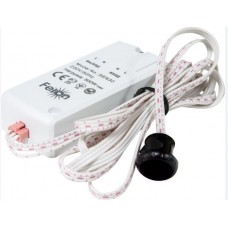 ДАТЧИК ДВИЖЕНИЯ И ОСВЕЩОННОСТИ 230V 500W 5-8СМ БЕЛЫЙ С 1.5М КАБ.