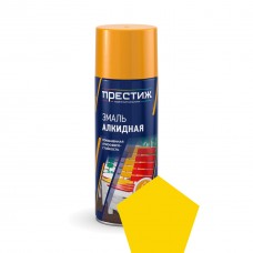ЭМАЛЬ АЛКИДНАЯ УНИВЕРСАЛЬНАЯ АЭРОЗ ЖЕЛТАЯ ПРЕСТИЖ 425МЛ