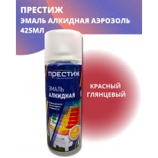 ЭМАЛЬ АЛКИДНАЯ УНИВЕРСАЛЬНАЯ АЭРОЗ КРАСНАЯ ПРЕСТИЖ 425МЛ