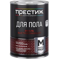 ЭМАЛЬ АКРИЛОВАЯ ДЛЯ ПОЛА ПРЕСТИЖ МАСТЕР БЕЖЕВАЯ 0.9КГ