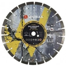 АЛМАЗНЫЙ ДИСК ПО ЖЕЛЕЗОБЕТОНУ 1A1RSS WUMAX 230Х10Х2.8Х18Х22.23ММ