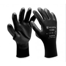 ПЕРЧАТКИ ЗАЩИТНЫЕ ТРИКОТАЖНЫЕ Р9 BLACK PU WUMAX