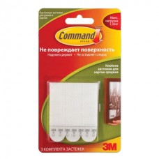 ЗАСТЕЖКИ COMMAND ДЛЯ КАРТИН СРЕДНИЕ 3ШТ/УП 17201