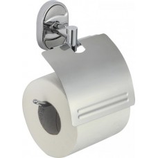 ДЕРЖАТЕЛЬ ДЛЯ ТУАЛЕТНОЙ БУМАГИ С КРЫШКОЙ ХРОМ S-007051