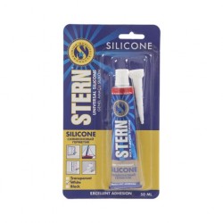 СИЛИКОНОВЫЙ ГЕРМЕТИК В ТЮБИКЕ БЕЛЫЙ 50МЛ STERN