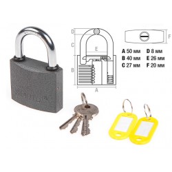 ЗАМОК НАВЕСНОЙ 50ММ s