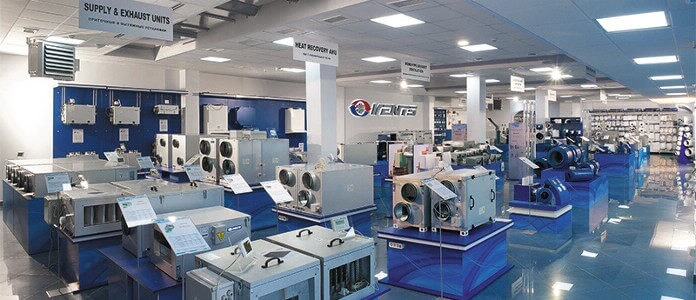 Обновление ассортимента вентиляционных систем Vents